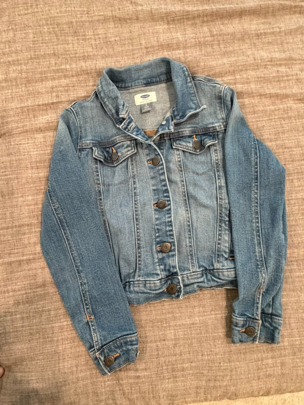 Old Navy Girls' Jean Jacket - Size Medium (8)